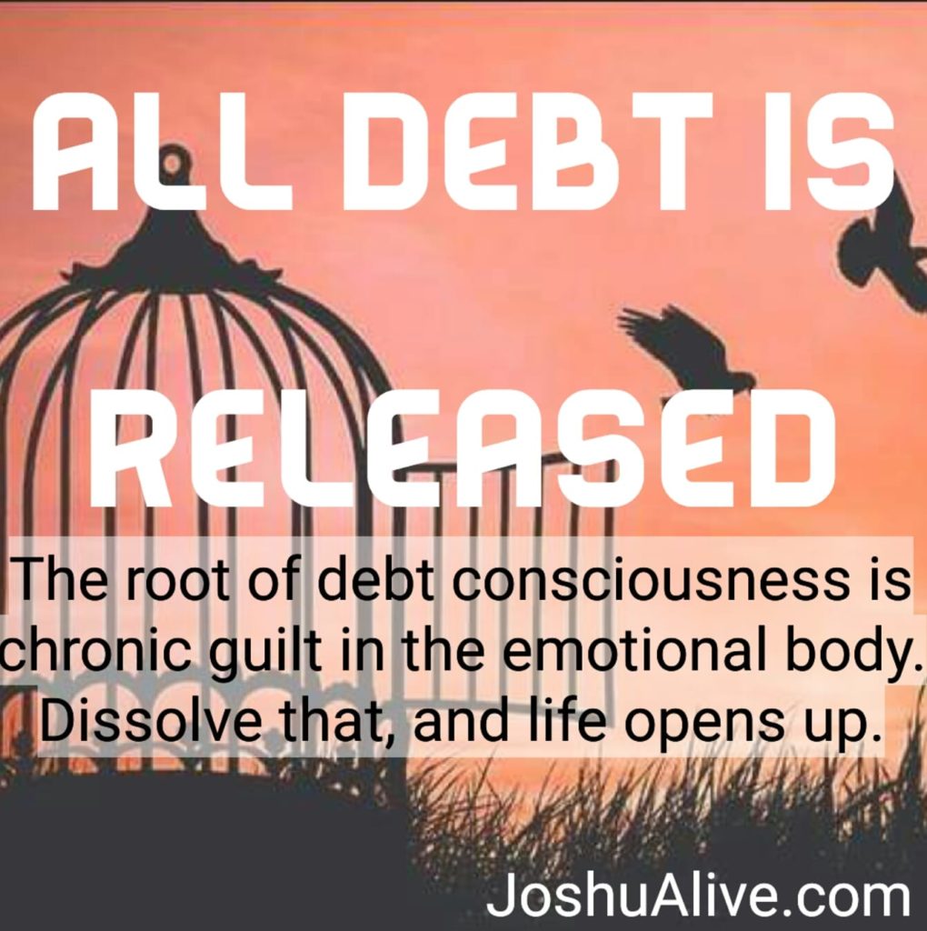 ALL DEBT IS RELEASED 1